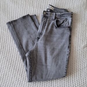 Abercrombie Love Ultra High Rise Ankle Straight Jean